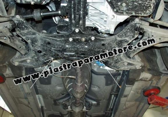 Piastra paramotore di acciaio Toyota Corolla Verso