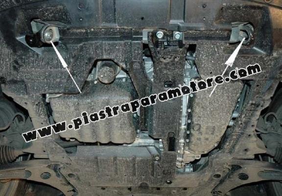 Piastra paramotore di acciaio Peugeot 4008