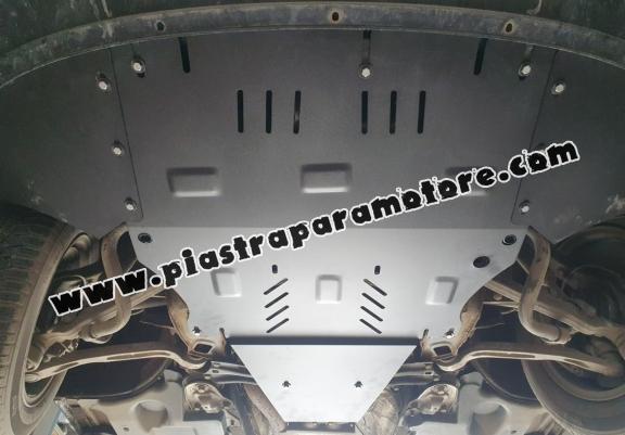 Piastra paramotore di acciaio Audi A6 Allroad 2 - avec latéraux