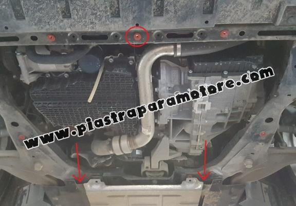 Piastra paramotore di acciaio Ford S-Max