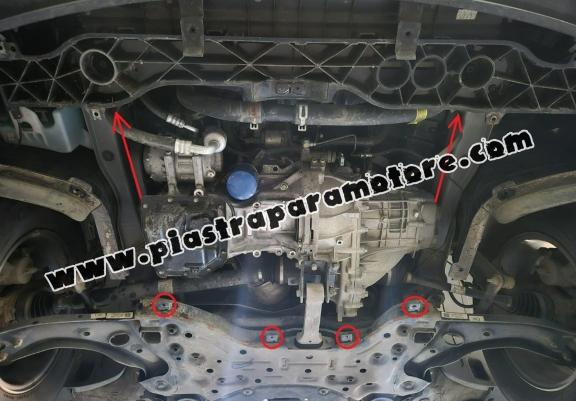 Piastra paramotore di acciaio Hyundai IX35