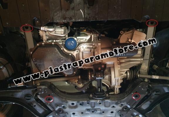 Piastra paramotore di acciaio Hyundai i10