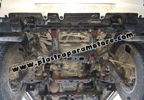 Protezione di acciaio per il radiatore Toyota Hilux Invincible