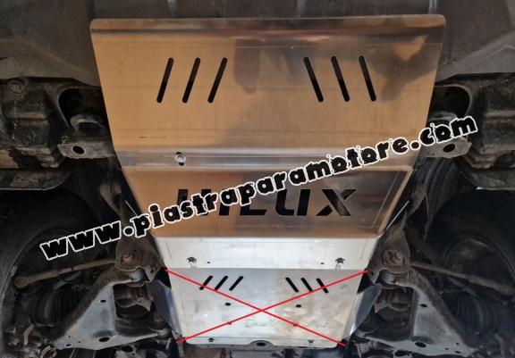 Protezione di alluminio per il radiatore Toyota Hilux Revo