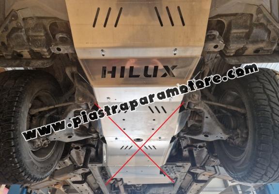 Protezione di alluminio per il radiatore Toyota Hilux Revo
