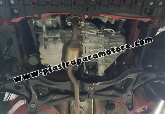 Piastra paramotore di acciaio Citroen C1