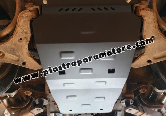 Piastra paramotore di acciaio Fiat Fullback