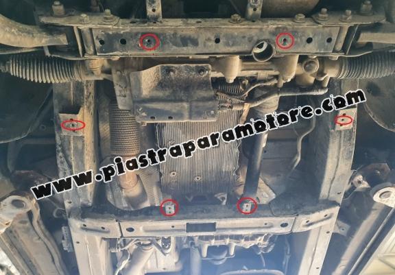 Protezione di acciaio per il cambio SsangYong Rexton