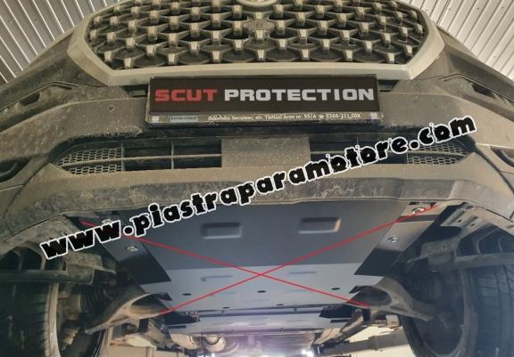 Protezione di acciaio per il cambio SsangYong Rexton