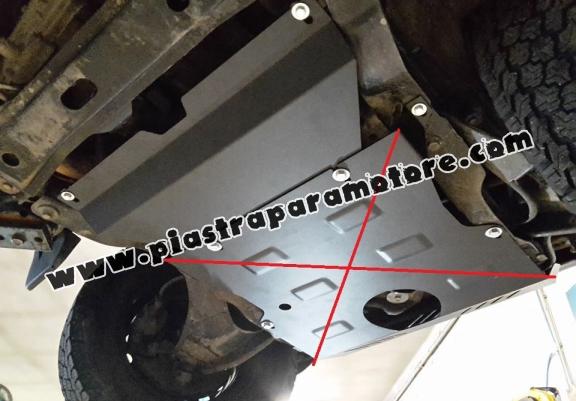 Protezione di acciaio per il cambio Daihatsu Terios