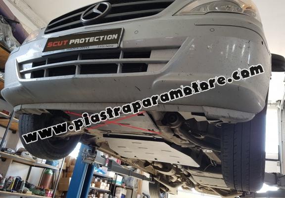 Protezione di acciaio per il cambio Mercedes Vito W639 - 2.2 D 4x2