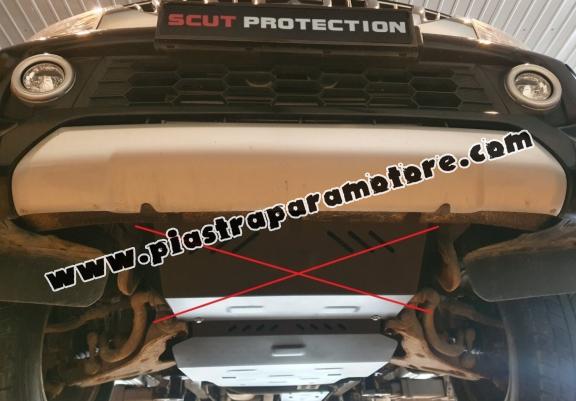 Piastra paramotore di acciaio Fiat Fullback