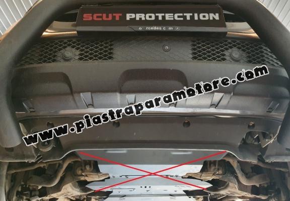 Protezione di acciaio per il cambio e protezione del caso di trasferimento Mercedes X-Class W470