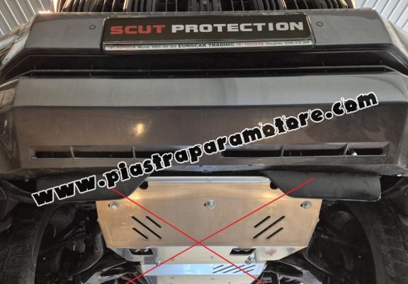 Protezione di alluminio  per il cambio Toyota Land Cruiser 150