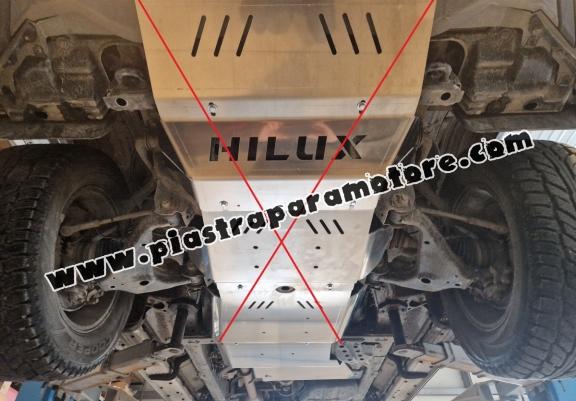 Protezione di alluminio per il differenziale Toyota Hilux Invincible