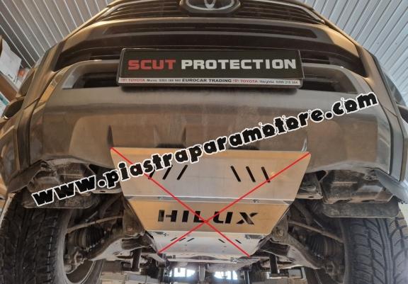 Protezione di alluminio per il differenziale Toyota Hilux Invincible