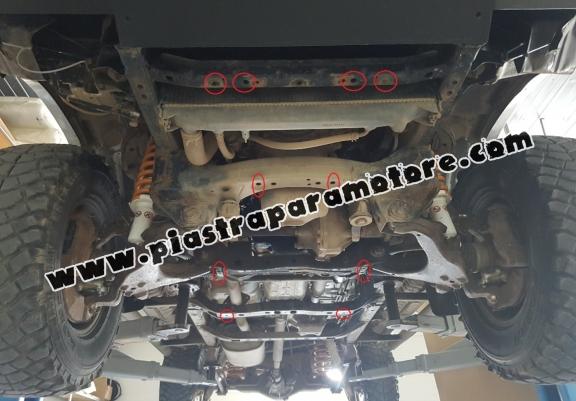 Protezione di acciaio per il cambio Toyota Land Cruiser J90 
