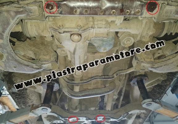 Protezione di acciaio per la differenziale e il cambio  Toyota Hilux