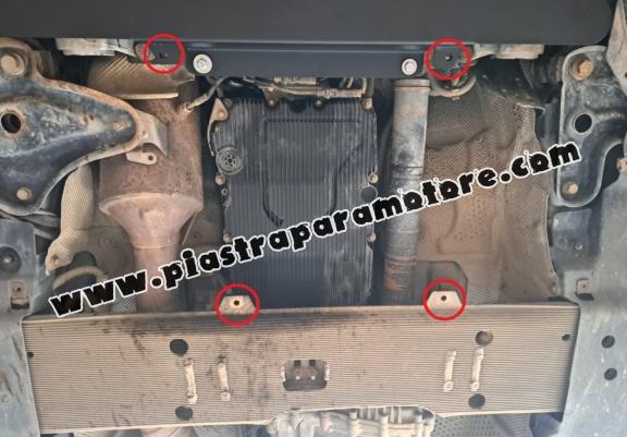 Protezione di acciaio per il cambio Mercedes GLE X166