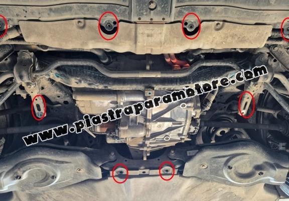 Protezione motore elettrico posteriore Tesla Model Y AWD