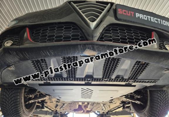 Piastra paramotore di acciaio Alfa Romeo Giulietta