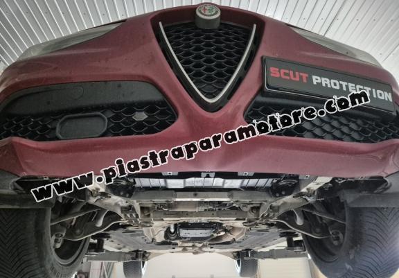 Piastra paramotore di acciaio Alfa Romeo Stelvio
