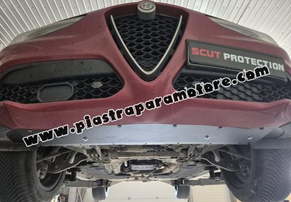 Piastra paramotore di acciaio Alfa Romeo Stelvio