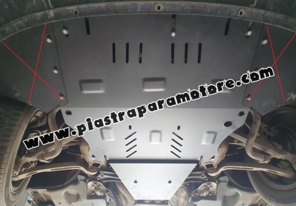 Piastra paramotore di acciaio Audi A6