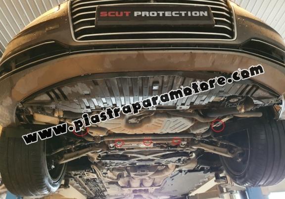 Piastra paramotore di acciaio Audi A8