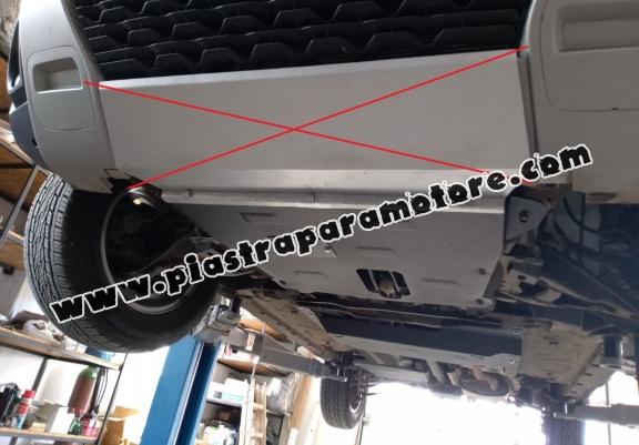 Piastra paramotore di acciaio Dacia Duster