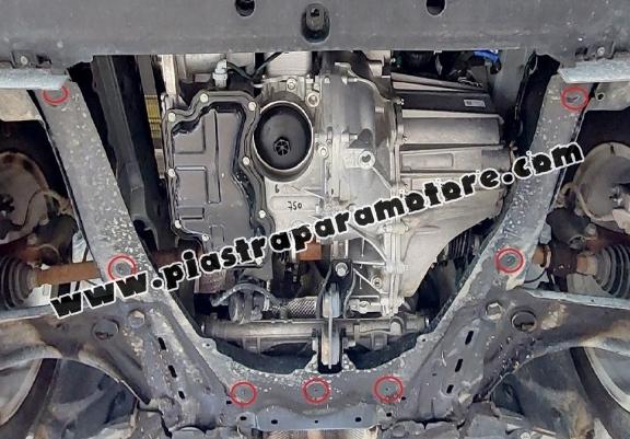 Piastra paramotore di acciaio Dacia Sandero 3