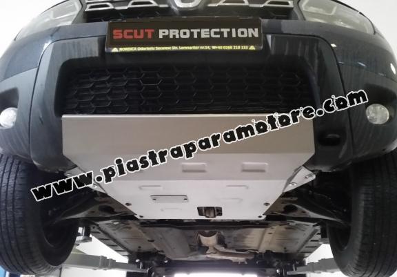 Piastra paramotore di acciaio Dacia Duster - 2,5 mm