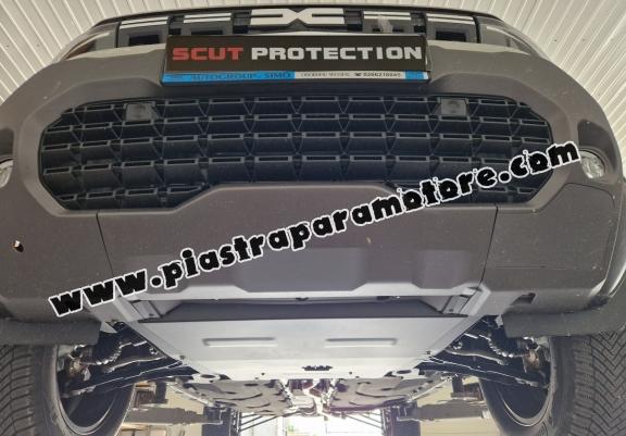 Piastra paramotore di acciaio Dacia Bigster - 4x4 + 4x2