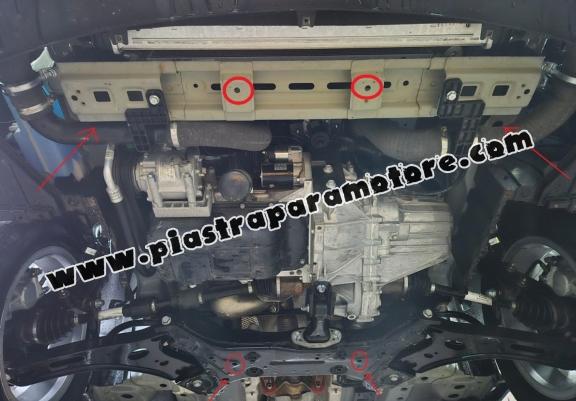 Piastra paramotore di acciaio Baic Beijing X3