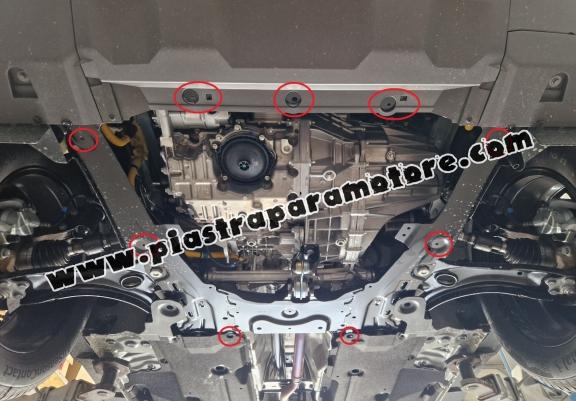 Piastra paramotore di alluminio Dacia Duster- 4x4