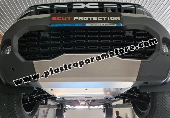Piastra paramotore di alluminio Dacia Duster- 4x4