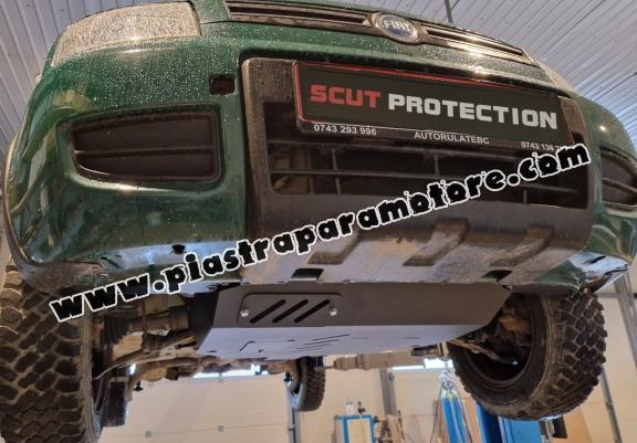 Piastra paramotore di acciaio Fiat Panda 4x4
