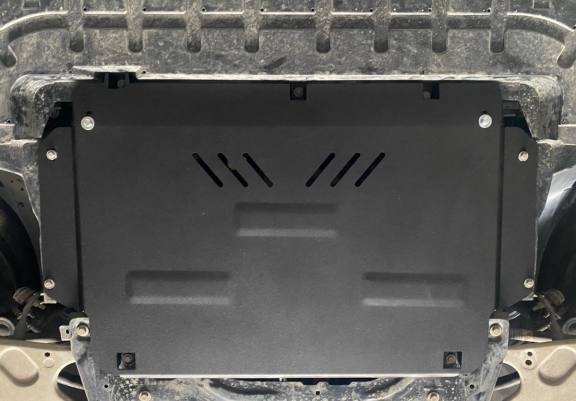 Piastra paramotore di acciaio Fiat 600