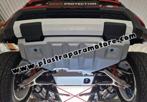 Piastra paramotore di alluminio Ford Ranger Raptor