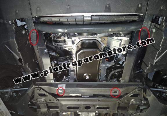 Piastra paramotore di acciaio Iveco Daily 7