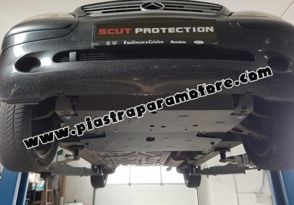 Piastra paramotore di acciaio Mercedes Vaneo W414