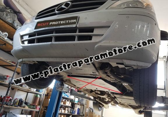 Piastra paramotore di acciaio Mercedes Vito W639 - 2.2 D 4x2, 4x4