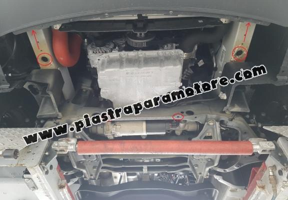 Piastra paramotore di alluminio Mercedes Sprinter - RWD