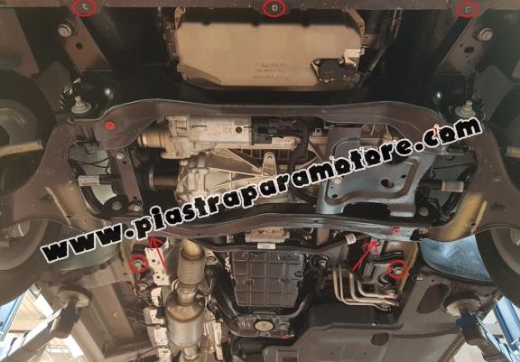 Piastra paramotore di acciaio Mercedes V-Class W447, 2.2 D, 4x4
