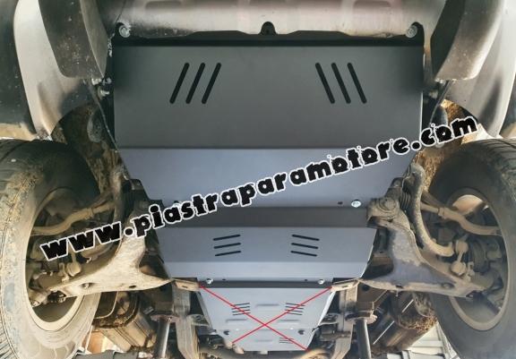 Piastra paramotore di acciaio Mitsubishi Pajero Sport 2