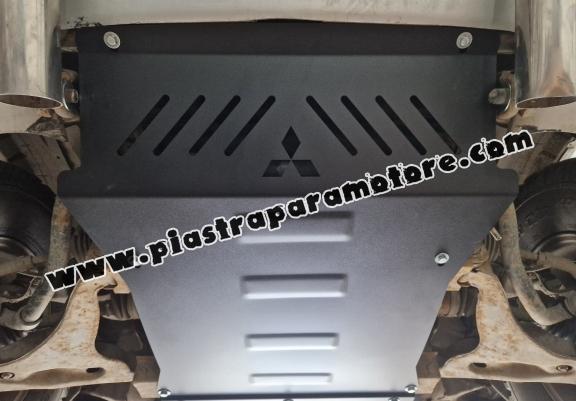 Piastra paramotore di acciaio Mitsubishi Pajero 3 (V60, V70) Vers 2.0