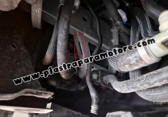 Piastra paramotore di acciaio Renault Trafic 3 facelift