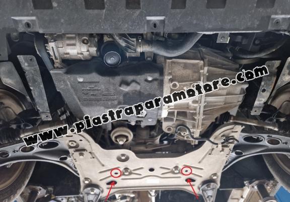 Piastra paramotore di acciaio Renault Trafic 3 facelift