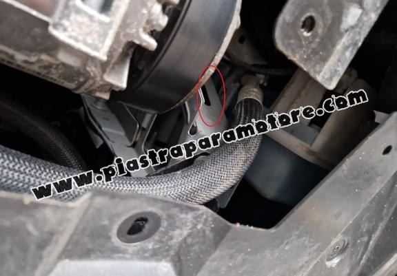 Piastra paramotore di acciaio Renault Trafic 3 facelift