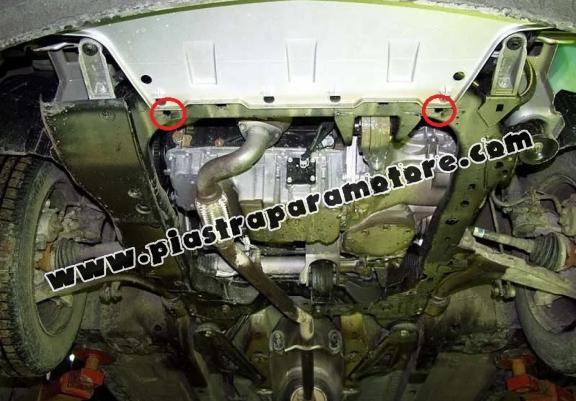 Piastra paramotore di acciaio   Fiat Croma